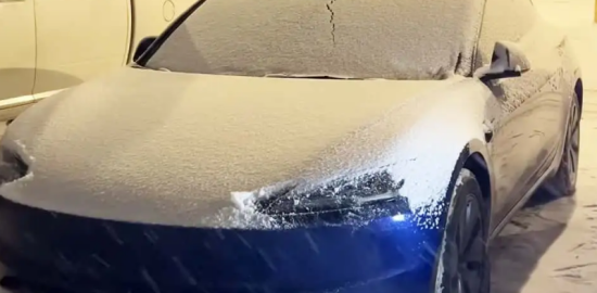-37°C testinde Tesla Model 3’ün kabin ısı performansı ölçüldü