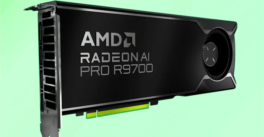 Sapphire, Radeon AI PRO R9700 grafik kartını tanıttı