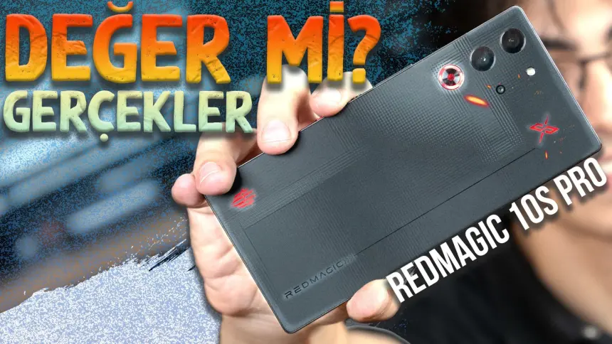 En iyi oyuncu telefonu: Bu telefon kesin yasaklanır! Redmagic 10S Pro