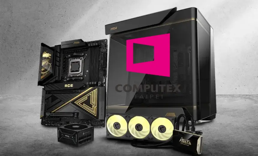 MSI'ın Computex 2025 Standında Yeni Nesil Teknolojiler Görücüye Çıktı