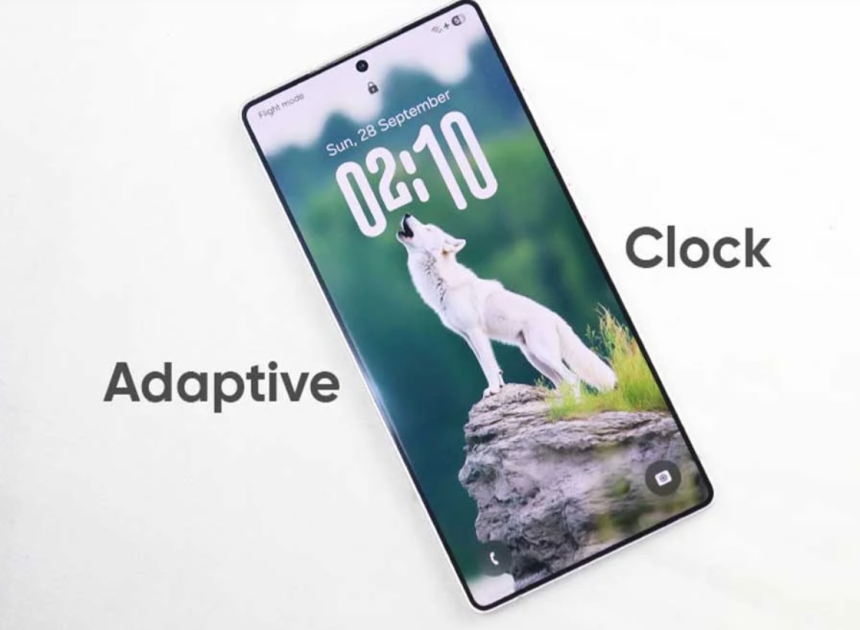 One UI 9.0 ile Samsung Galaxy telefonlara yeni uyarlanabilir saat stili geliyor