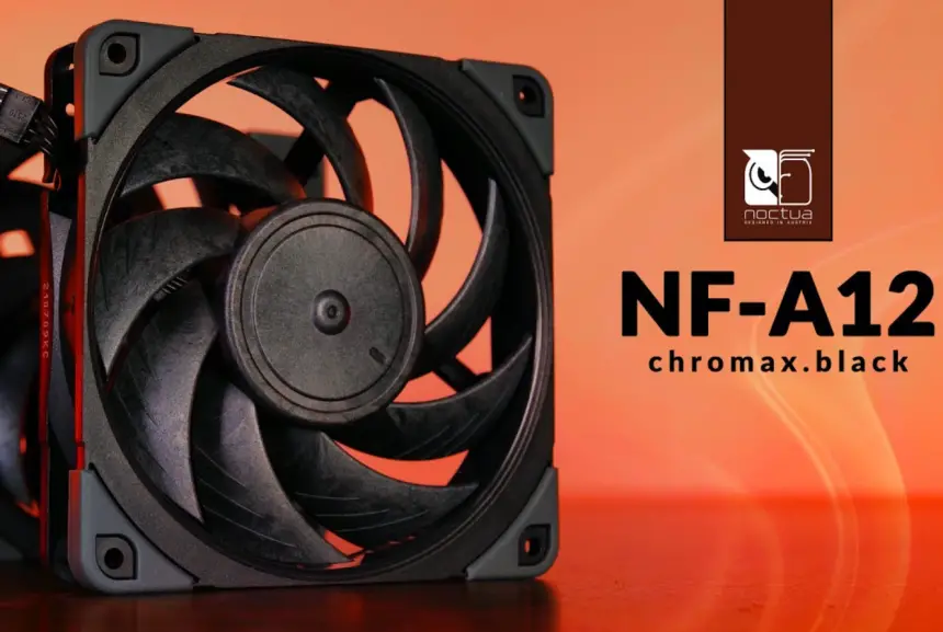Noctua siyah NF-A12x25 G2 fanlarını COMPUTEX 2026’da tanıtabilir
