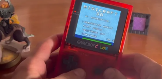Minecraft, Game Boy ve Game Boy Color'da çalıştırıldı: Hayran yapımı proje teknoloji dünyasını şaşırttı