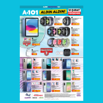A101 marketler Apple iPad tablet ve Huawei kulaklık satacak
