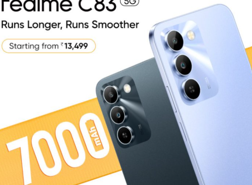 realme C83 5G Hindistan’da tanıtıldı
