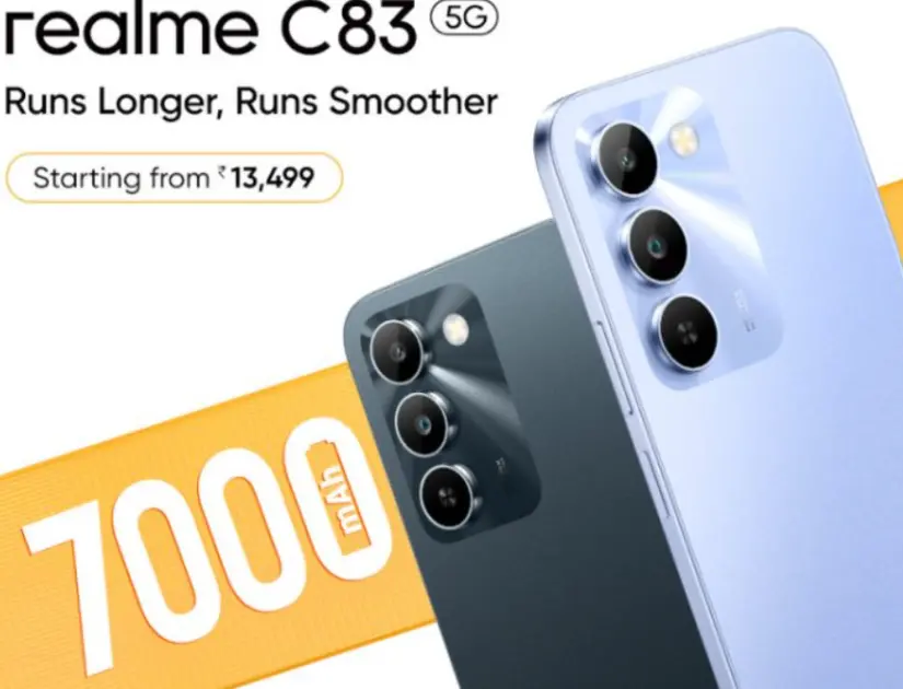 realme C83 5G Hindistan’da tanıtıldı