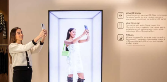 Samsung yapay zeka destekli ekranlarla gövde gösterisi yaptı