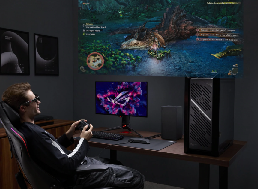 ASUS ROG XREAL R1 tanıtıldı: 240Hz ekranlı oyun AR gözlüğü ön siparişe açıldı