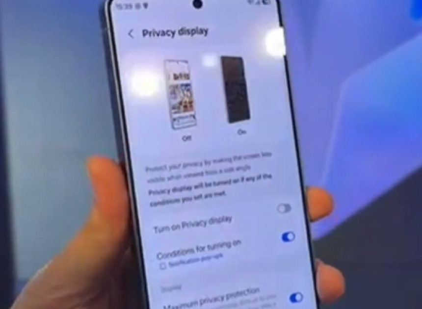 Samsung Galaxy S26 Ultra’da beklenmedik ekran detayı