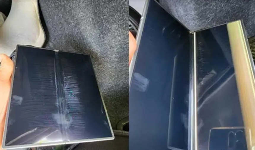 Galaxy Z Fold 7 beklenmedik bir ekran sorunu ile gündemde