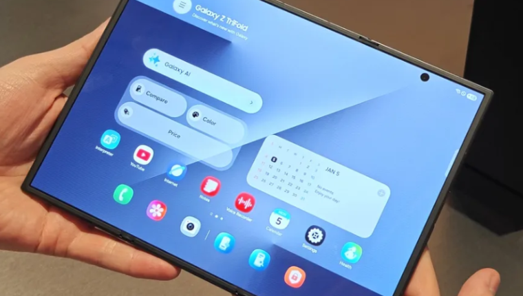 Samsung'un üçe katlanan telefonu geri dönüyor! 10 inçlik ekranıyla yine sınırları zorlayabilir