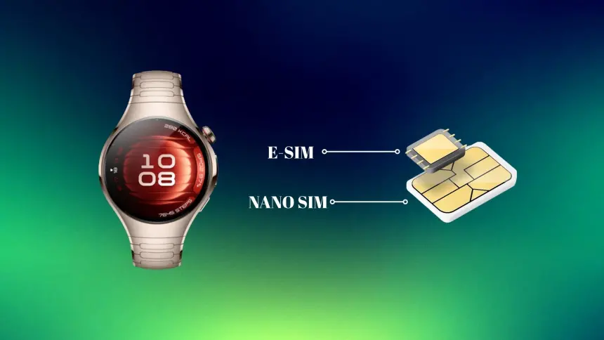 Huawei Watch 5'in e-SIM Desteğiyle Gelen Yenilikleri