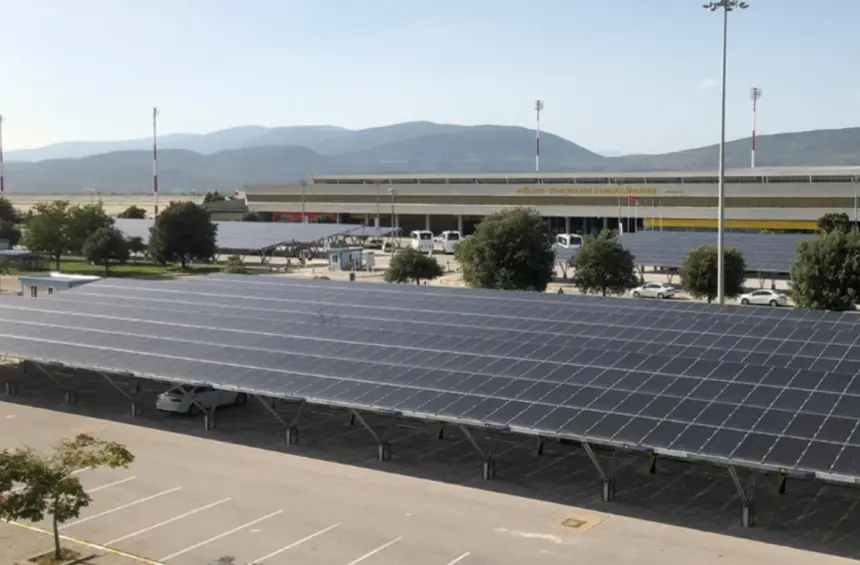 Milas-Bodrum havalimanı’nda güneşten gelen devrim!