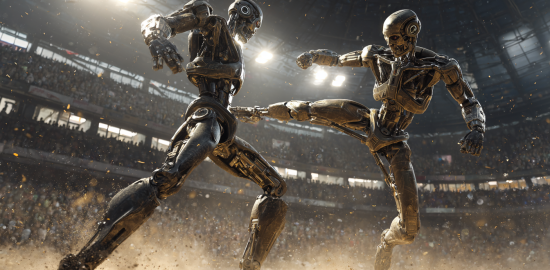 Çin dünyanın ilk insansı robot savaş ligini başlattı