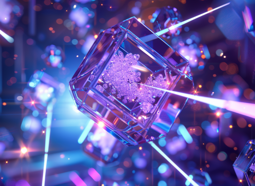 Işık dalgaları kristal oluşumunda uzaktan kumanda görevi görüyor