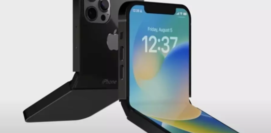 Katlanabilir iPhone tasarımı yeniden sızdırıldı