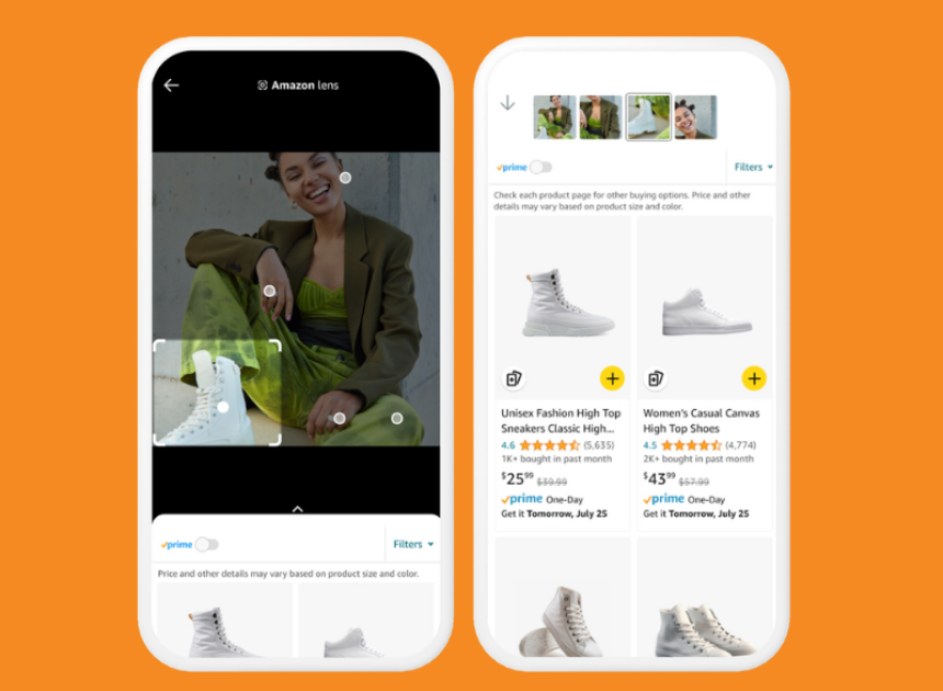 Amazon’da Lens ile görsel arama dönemi başladı