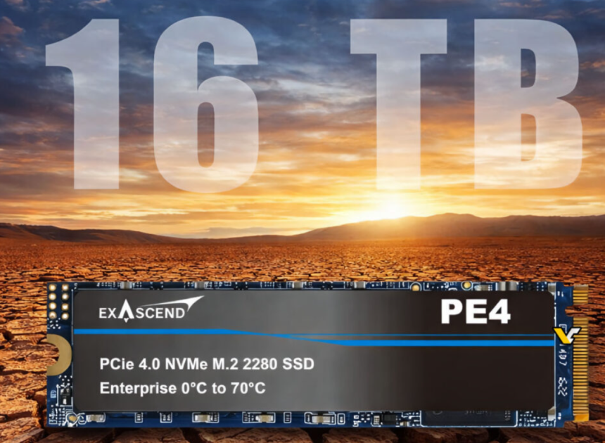 16 TB M.2 SSD Amazon’da dudak uçuklatan fiyatla satışta