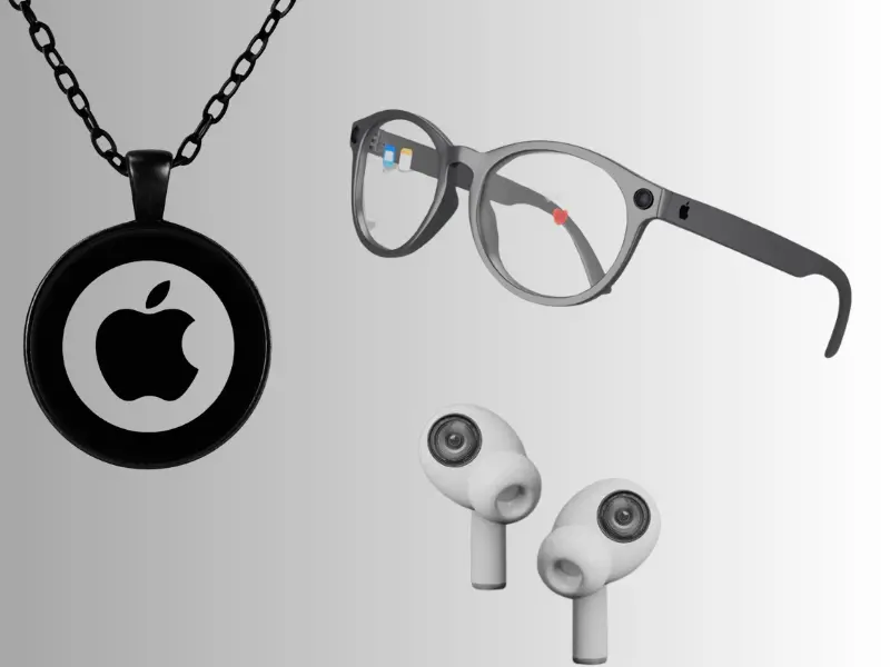 Apple üç yeni yapay zeka destekli giyilebilir cihaz üzerinde çalışıyor