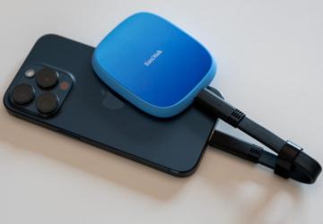 Sandisk Creator Phone ssd iPhone için harici depolama çözümü