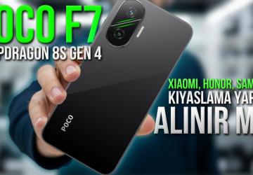 24.999₺ POCO F7 alınır mı? sponsorsuz kıyaslama POCO F7 inceleme
