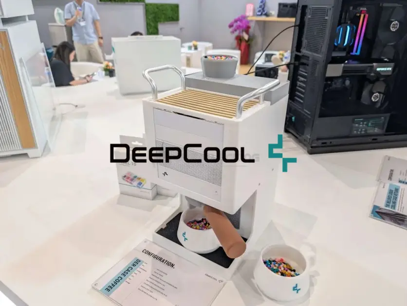 DeepCool'dan Computex 2025'te Kahve Yapan Kasa Sürprizi