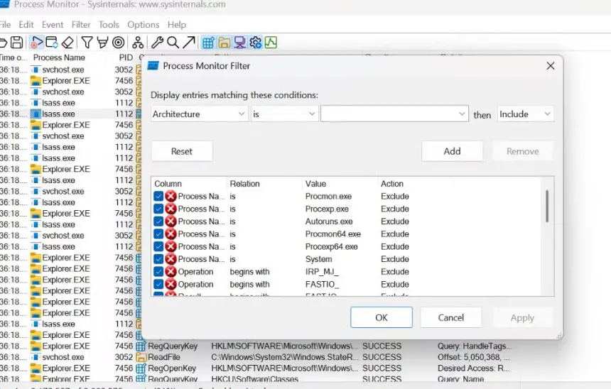 Windows Process Monitor ile bilgisayarınızın aslında ne yaptığını görmek