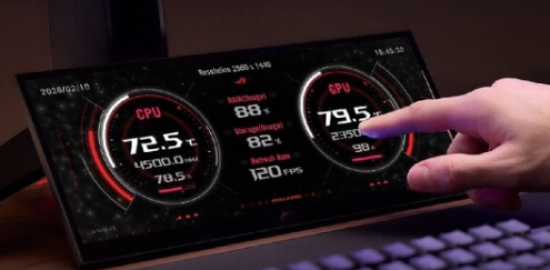 ROG’dan 280 Hz OLED oyuncu monitörü ve mini dokunmatik ekran geldi