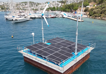 Bodrum’dan çığır açan hamle: Dünyada ilk kez deniz üstünde su arıtma