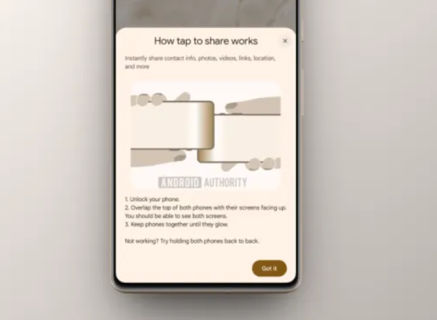 Tap to Share: Android’de paylaşım deneyimi baştan yazılıyor olabilir