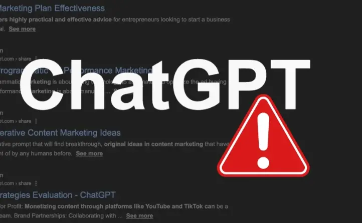 ChatGPT konuşmaları arama motorları tarafından dizine ekleniyor mu?