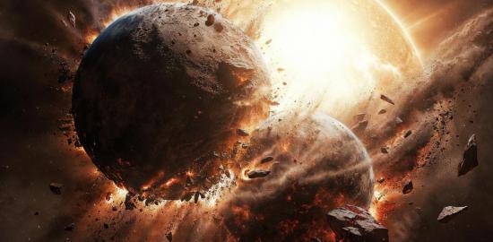 Gökbilimciler iki gezegenin yıkıcı çarpışmasının kanıtlarını tespit etti