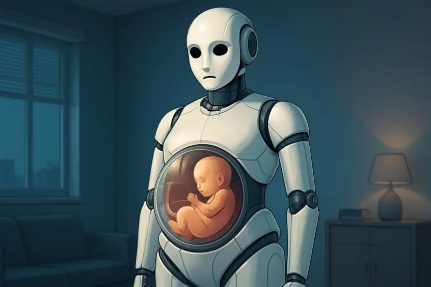Çin'den şoke eden proje: Yapay rahimli "Gebelik Robotu" geliyor