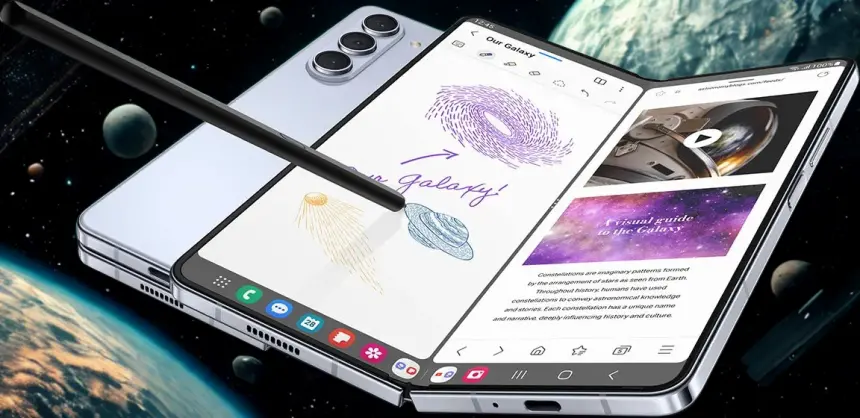 Samsung’un üçe katlanan telefonu yıl sonunda geliyor