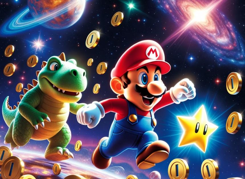 Super Mario Galaksi rekor kırdı