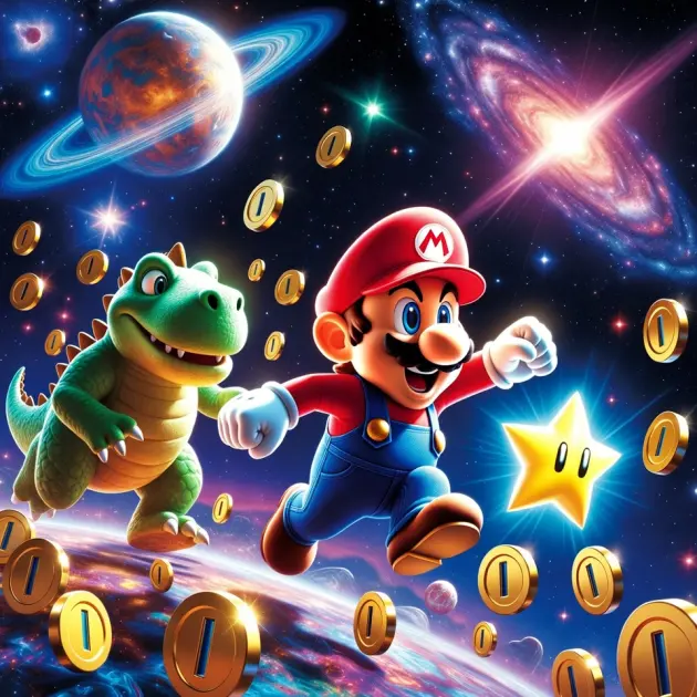 Super Mario Galaksi rekor kırdı