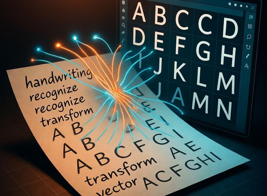 Claude el yazısını kişisel yazı tipine dönüştürebiliyor