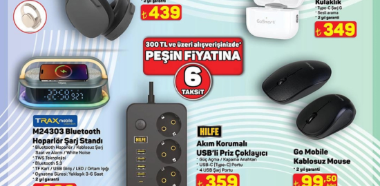 A101 marketlerde cep dostu kablosuz mouse ve USB’li priz çoklayıcı satışa çıkıyor