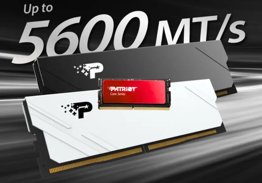 Patriot Memory, üç yeni DDR5 bellek modülüyle performansı yükseltiyor
