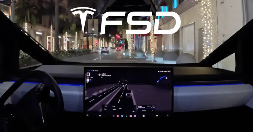 Avrupa yollarında bir yapay zeka şoförü olarak Tesla FSD Supervised Sistemi