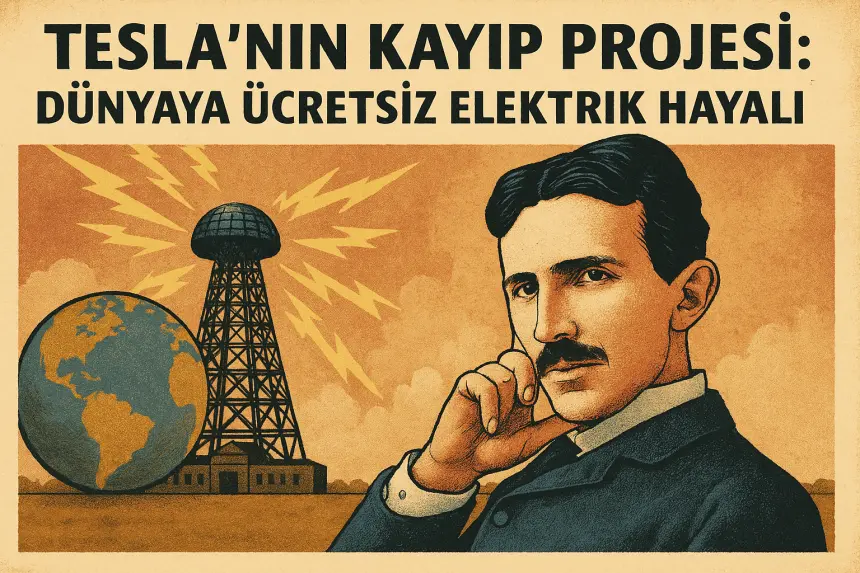Tesla’nın kayıp projesi: Dünya’ya ücretsiz elektrik hayali