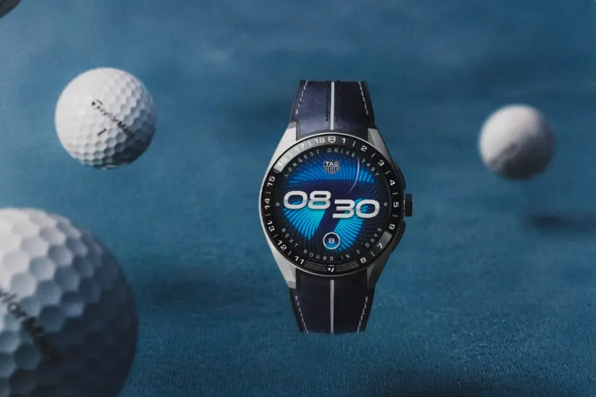 Tag Heuer, TaylorMade iş birliğiyle golf odaklı lüks akıllı saatini tanıttı