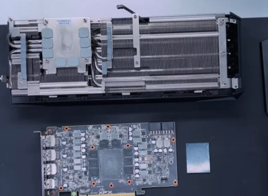 XFX RX 9070 XT, ağır soğutucu nedeniyle arızalandı: Brezilyalı teknisyen kartı elle yeniden lehimleyerek kurtardı
