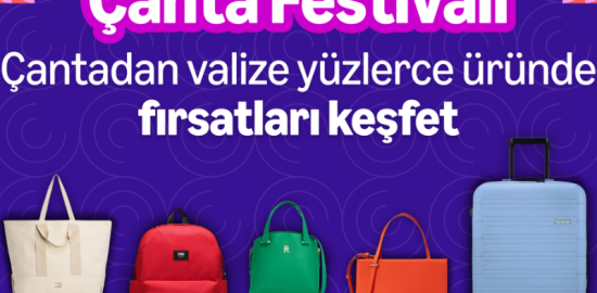 Amazon.com.tr Çanta Festivali başladı