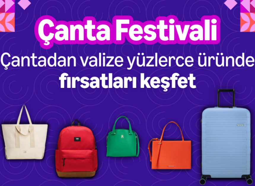 Amazon.com.tr Çanta Festivali başladı
