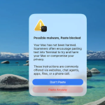 Apple’dan yeni güvenlik hamlesi: Terminal üzerinden yapılan saldırılara karşı uyarı sistemi