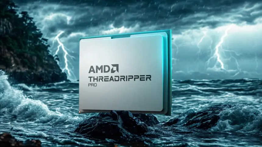 AMD Threadripper PRO 9995WX OC ile iş istasyonları gücün tanımını yeniden yapıyor