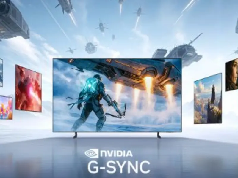 Samsung’dan oyunculara müjde: Nvidia G-Sync uyumlu OLED TV ve monitörler geliyor