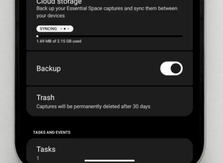 Essential Space artık cihazla sınırlı değil
