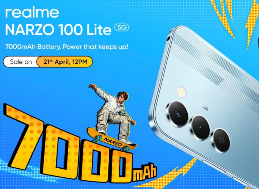 Realme Narzo 100 Lite 5G Hindistan’da tanıtıldı